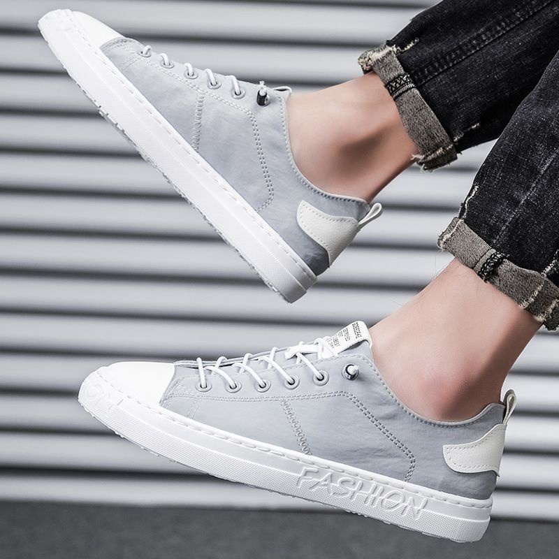 Size 39-44 Giày vải bố nam giày thường ngày dễ phối trào lưu mẫu mới 2023 thoáng khí sành điệu