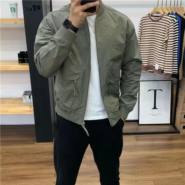 Áo Khoác Bóng Chày Cao Cấp Thời Trang Xuân Thu 2023 Mới Cho Nam