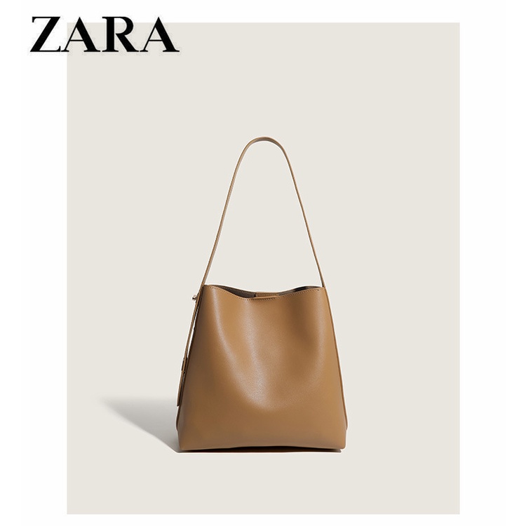 Túi Đeo Vai Zara Cỡ Lớn Cao Cấp Thời Trang Mùa Thu Đông Theo Phong Cách Retro
