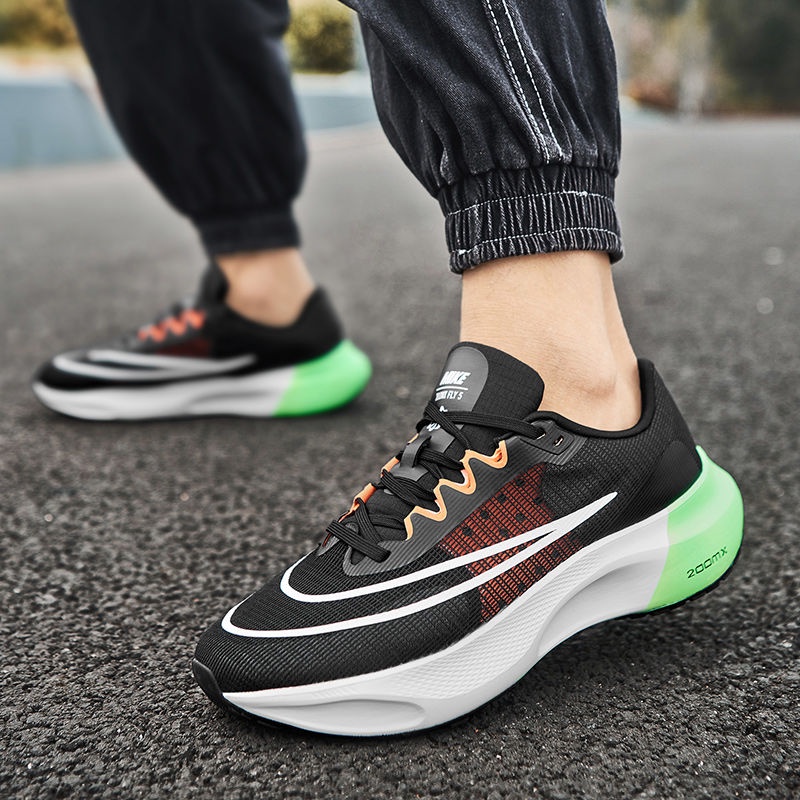 Zoom fly 5 giày chạy bộ nam mới thoáng khí pegasus nhẹ giản dị thể thao đua marathon