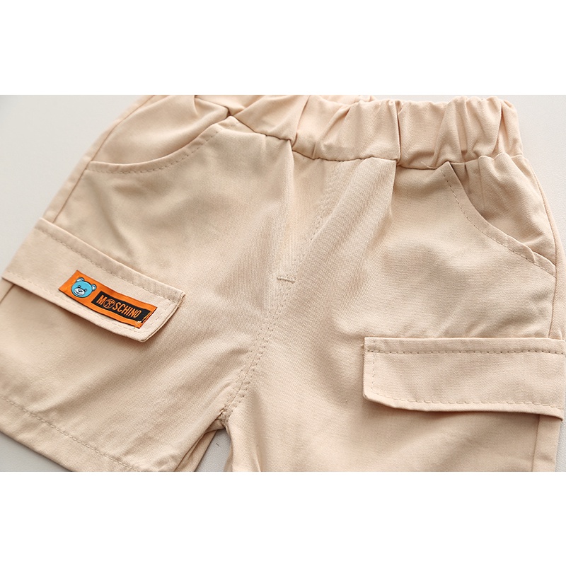 Bộ Quần Áo Ngắn Tay Thời Trang Mùa Hè Hàn Quốc Cho Bé