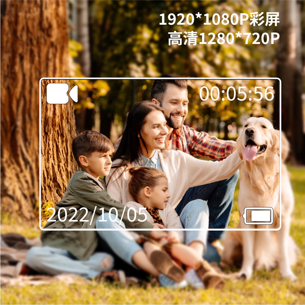 Camera Hành Trình Mini 1080P Màn Hình HD 0.96in Chất Lượng Cao