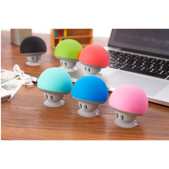 Loa Bluetooth Không Dây Mini Chống Nước Hình Cây Nấm Cho Điện Thoại / Máy Tính Xiaomi