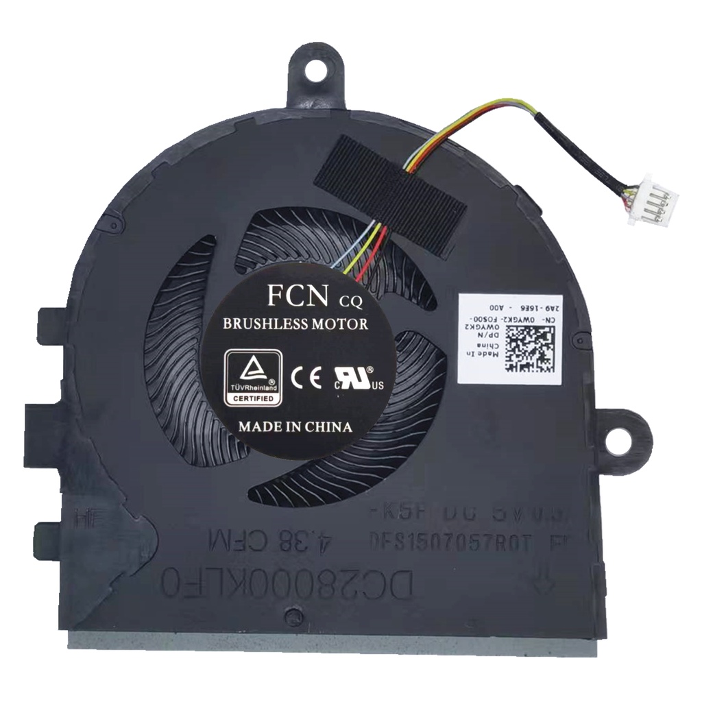 Quạt Tản Nhiệt Laptop Mới Cho DELL Inspi 3480 341 54593 3490 33490 311101507057Cuộn Dây R20 R50 R50 R10 Chuyên Dụng Chất Lượng Cao