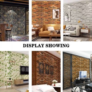 Giấy Dán Tường 3d Giả Gạch Độc Đáo