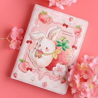 Sổ tay khóa nam châm phong cách nhật bản dễ thương cho nữ