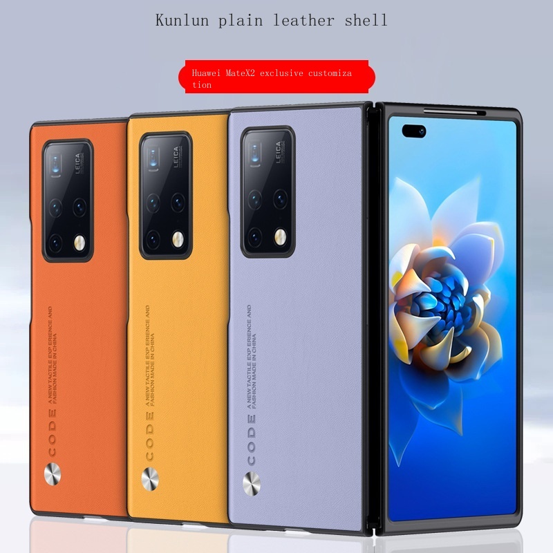 Mới Áo Thun Thiết Kế Mới Năng Động Thời Trang►☬□Bao Da Điện Thoại Nắp Gập Cao Cấp Phong Cách Doanh Nhân Cho Huawei Mate X2 XS2 XS