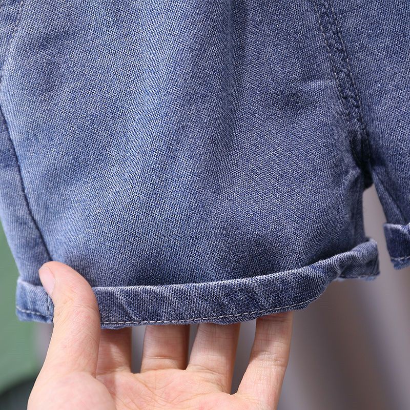 Quần Short Jean Thời Trang Mùa Hè 2023 Dành Cho Bé Trai