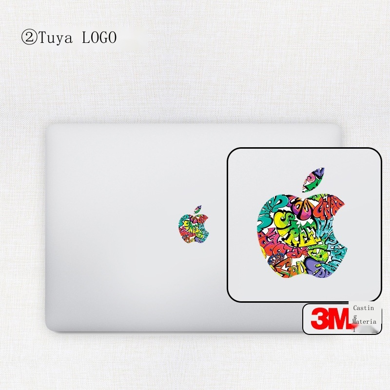 Miếng Dán logo Apple iphone MacBook 3M Nhiều Màu Sắc