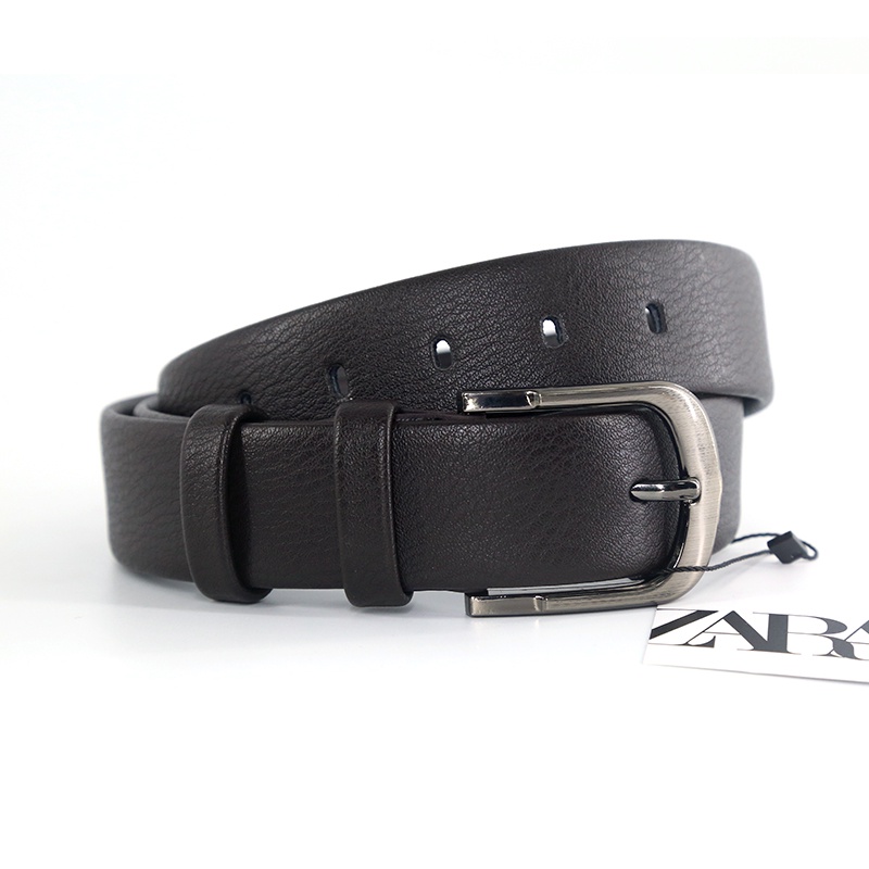 Hàng Có Sẵn! Thắt Lưng Da Zara Kiểu Dáng Đơn Giản Thời Trang Dành Cho Nam