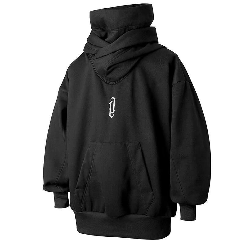Áo Hoodie Hip Hop Cỡ Lớn M-3Xl Thêu Họa Tiết Phong Cách Harajuku Nhật Bản Cho Nam