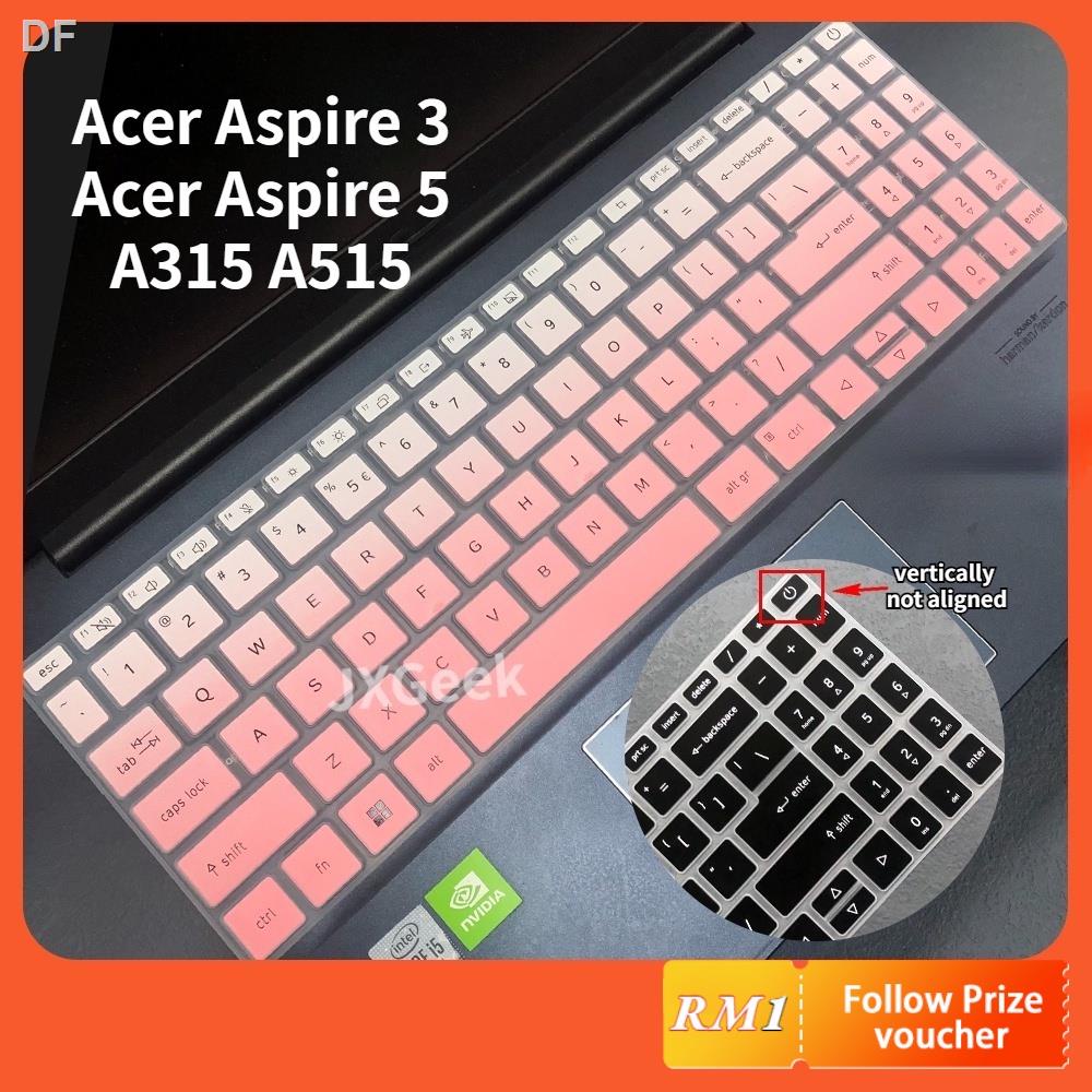 ✨Miếng Dán Bảo Vệ Bàn Phím Bằng Silicon Mềm Cho Acer Aspire 3 A315 Aspire 5 A515 Aspire 5 A315-59 A515-57 15.6 ''