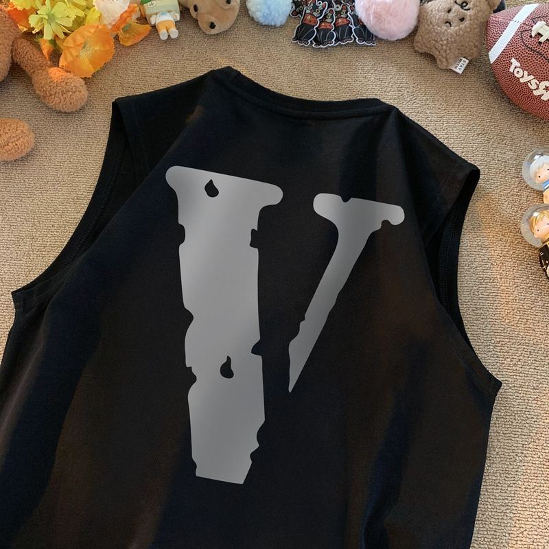 Áo Thun Thể Thao Sát Nách Cổ Tròn Dáng Rộng Màu Sắc Đơn Giản Năng Động Cho Nam