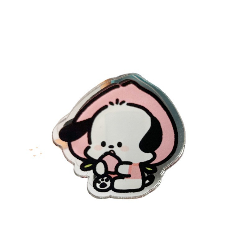 Kẹp Giấy pp Đứng Đa Năng Hình Chú Chó Pacha Trái Cây Dễ Thương Cho Học Sinh