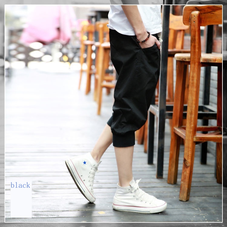 Hàng Có Sẵn!Quần Short Thể Thao 7 Tấc Dáng Rộng Phong Cách Hàn Quốc Thời Trang Mùa Hè Cho Nam