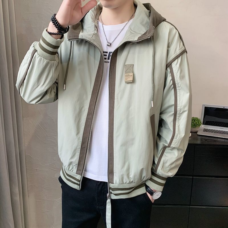 Áo Khoác Có Mũ Trùm Thời Trang Xuân Thu Mới 2023 Cho Nam