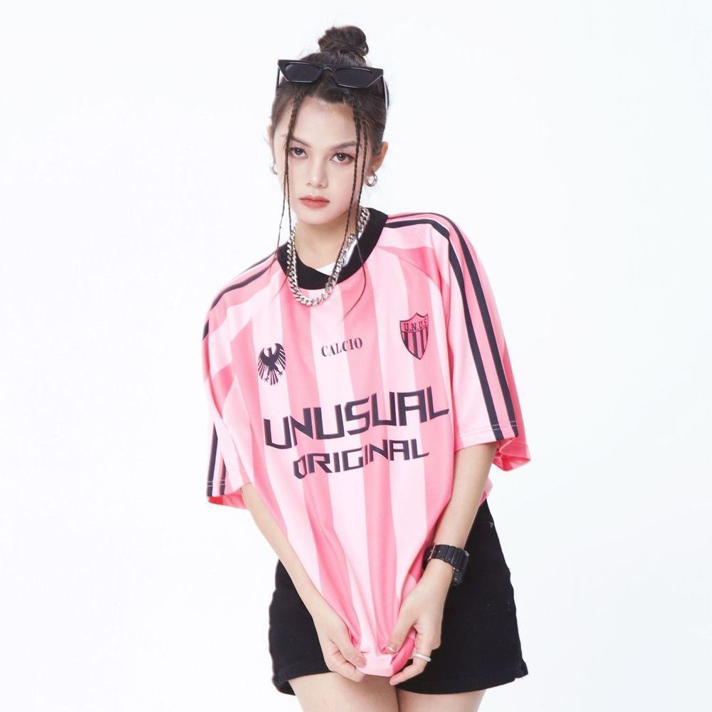 Áo Thun Thể Thao Tay Lửng Dáng Rộng Phối Màu Sắc Tương Phản Phong Cách Hip Hop Đường Phố Cho Nam