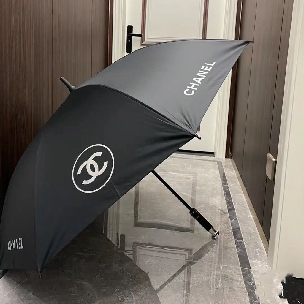 Xiaoxiang Dù Gấp Đôi Che Nắng Mùa Hè Cỡ Lớn Màu Trắng Đen Phong Cách Retro Đường Phố Đơn Giản Dùng Khi Đi Mua Sắm Du Lịch Ngoài Trời Cho Nữ