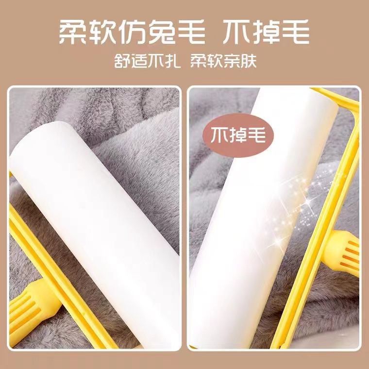 Mũ lạnh nữ khăn quàng cổ găng tay có mũ trùm đầu đáng yêu ấm áp len ba mảnh mùa đông 8.17