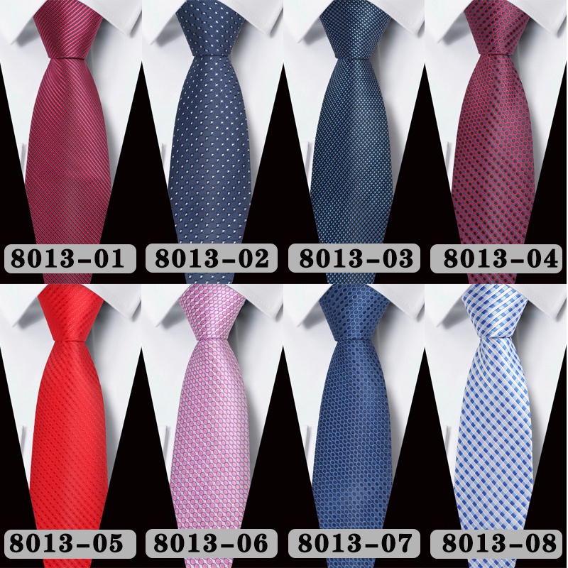 Cà Vạt Chấm Bi 8cm 3.15 &quot;Thời Trang Lịch Lãm Cho Nam