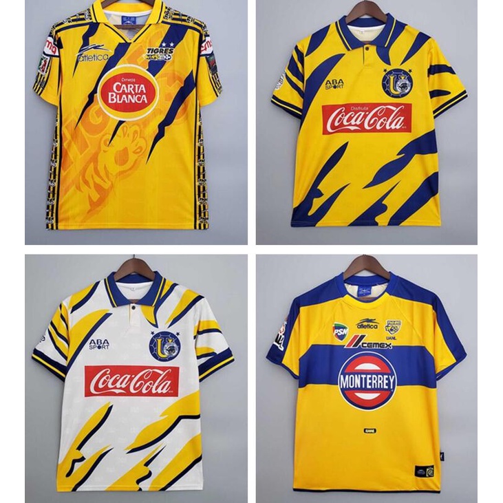 Áo Bóng Đá Phong Cách Retro Tigres UANL 97-98
