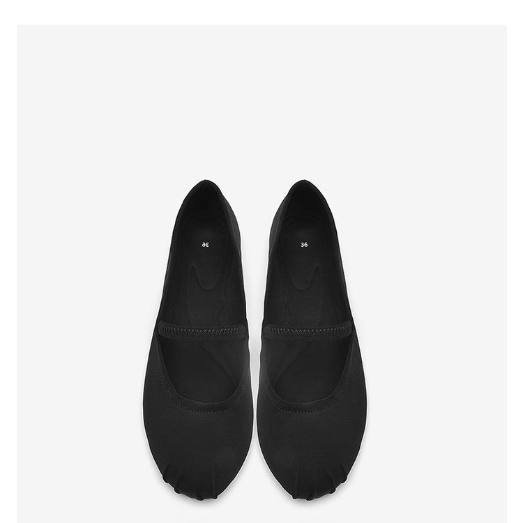 Z Giày Búp Bê Mũi Tròn Thời Trang Mùa Xuân 2023 Dành Cho Nữ