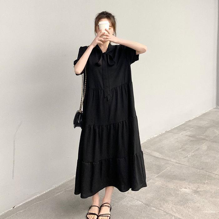 YHTN chân váy bầu Thời trang dễ thương đầm bầu suông xinh bigsize đầm bầu babydoll