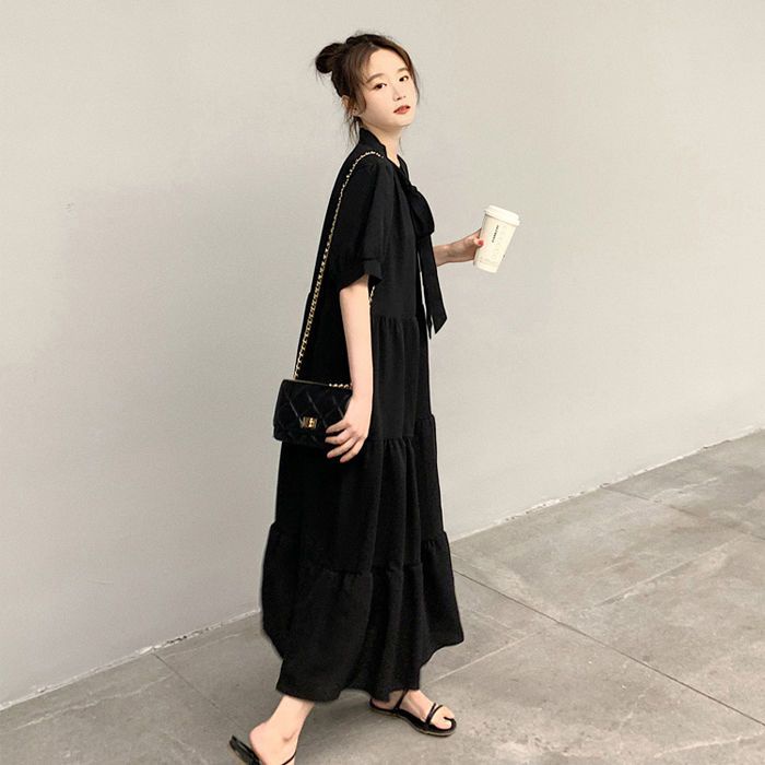 YHTN chân váy bầu Thời trang dễ thương đầm bầu suông xinh bigsize đầm bầu babydoll