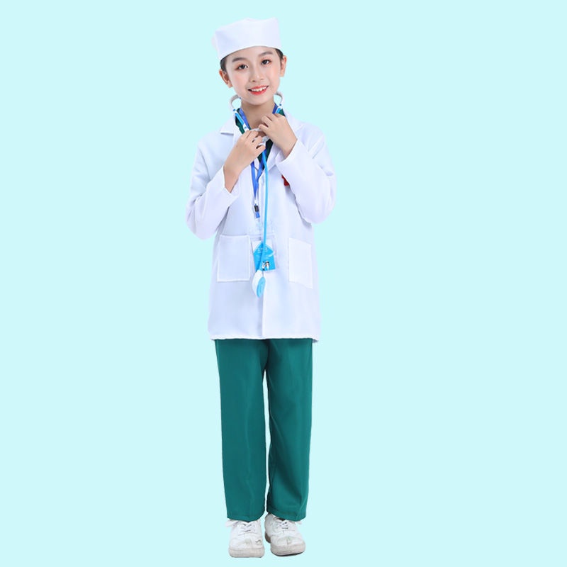 Bộ Đồ Hóa Trang Bác Sĩ / Y Tá Vui Nhộn Cho Bé