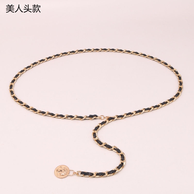 Thắt Lưng Dây Xích Mảnh Thời Trang Mùa Hè Cho Nữ