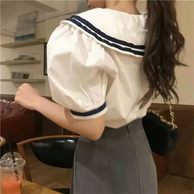 Áo Thun Nữ Ngắn Tay Cổ Tròn Thời Trang Hàn