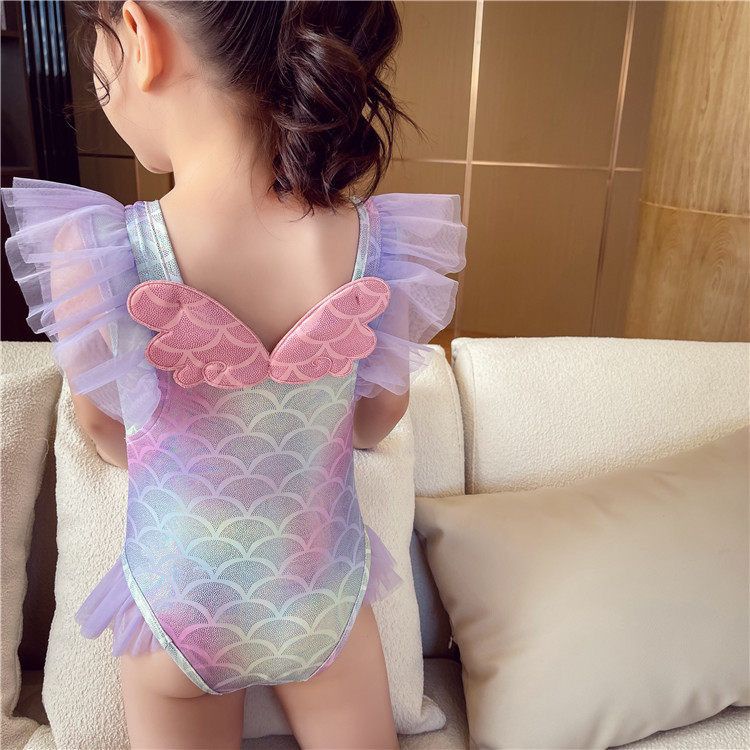 Đồ Bơi Một Mảnh Đuôi Nàng Tiên Cá Phong Cách Nước Ngoài Thời Trang Mùa Hè Cho Bé Gái