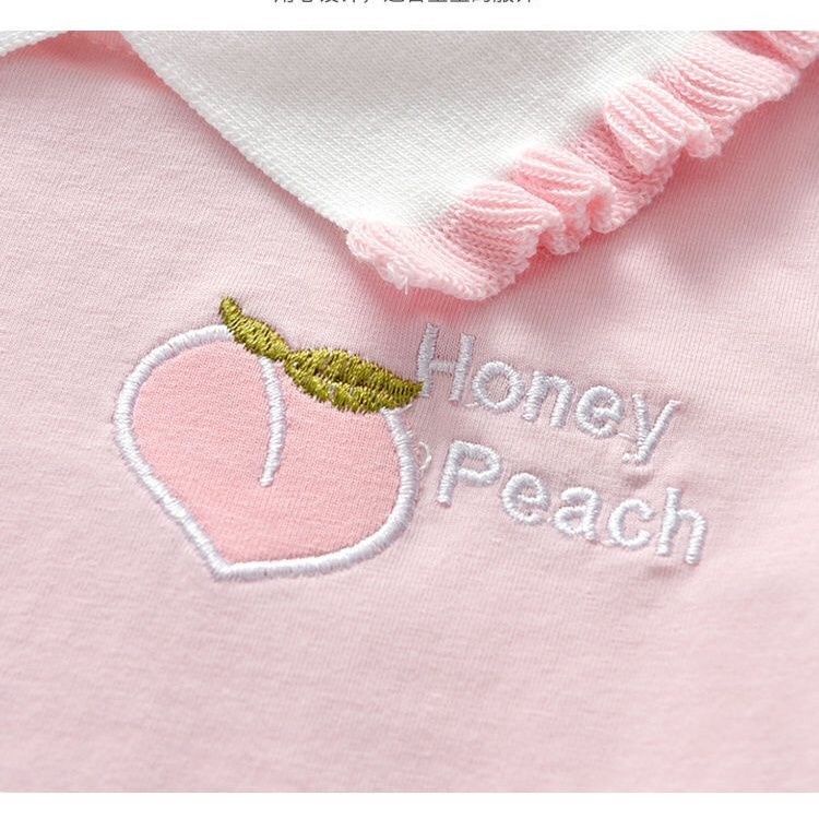 Áo Thun Mỏng Tay Ngắn Phong Cách Hàn Quốc Dễ Thương Dành Cho Bé Gái