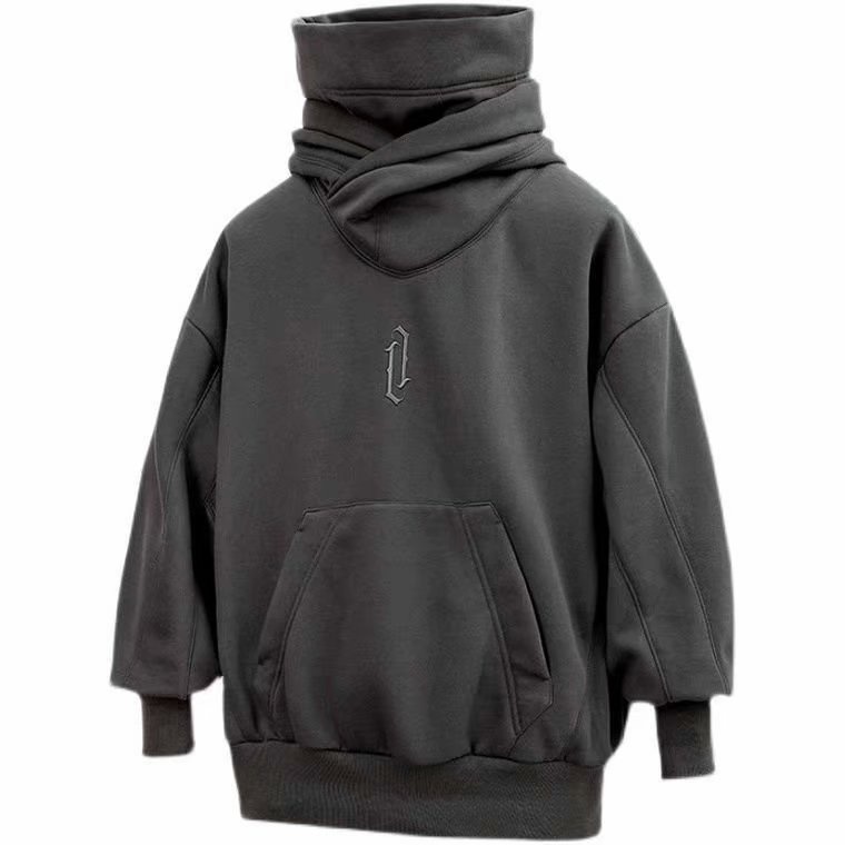 Áo Hoodie Hip Hop Cỡ Lớn M-3Xl Thêu Họa Tiết Phong Cách Harajuku Nhật Bản Cho Nam
