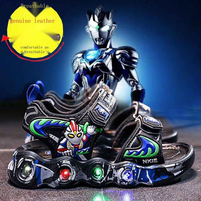 Xăng đan Thể Thao Đế Mềm Thời Trang Mùa Hè 2023 Dành Cho Bé Trai