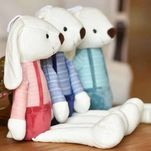 Thỏ Nhồi Bông Dễ Thương Phong Cách Hàn Quốc