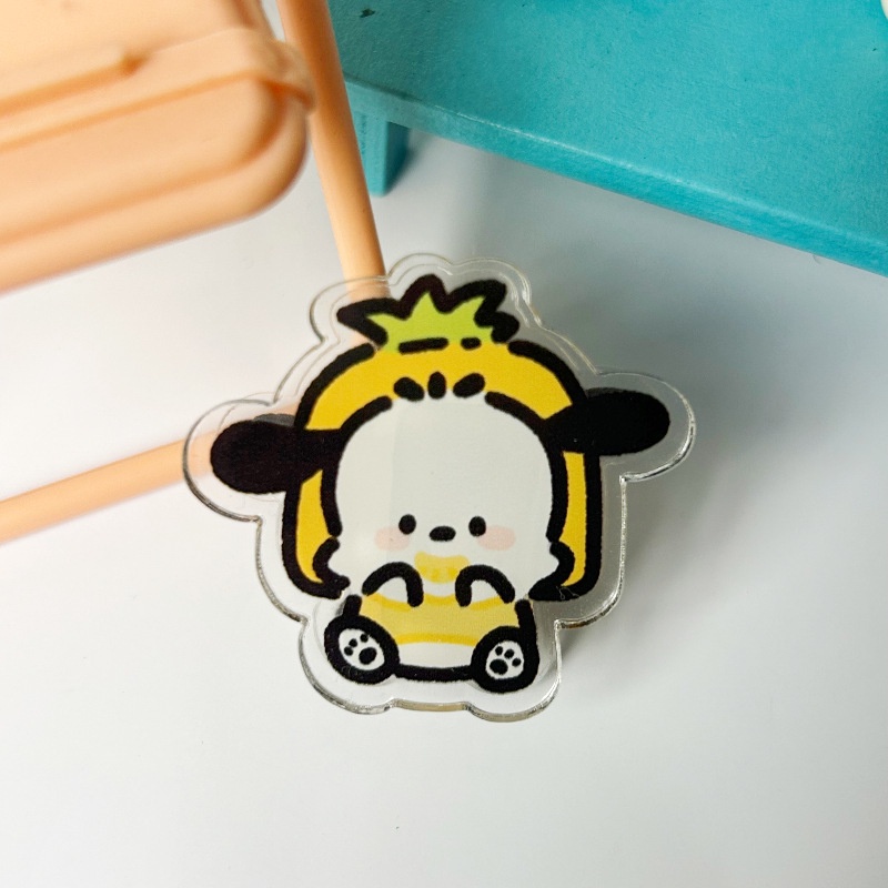 Kẹp Giấy pp Đứng Đa Năng Hình Chú Chó Pacha Trái Cây Dễ Thương Cho Học Sinh