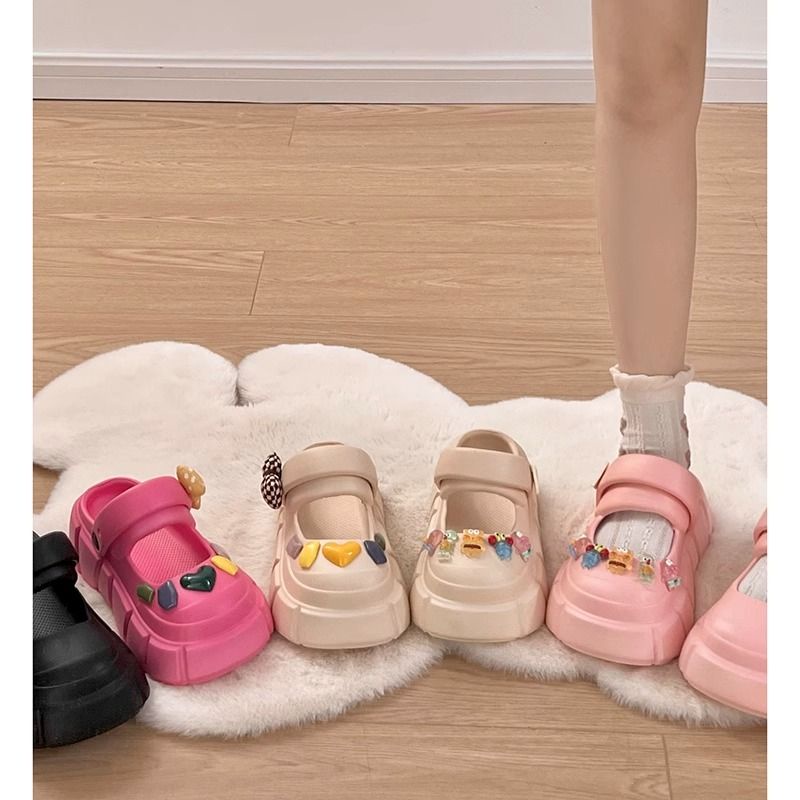 Dép Đế Dày Chống Trượt Thời Trang Mùa Hè 2023 Cho Nữ