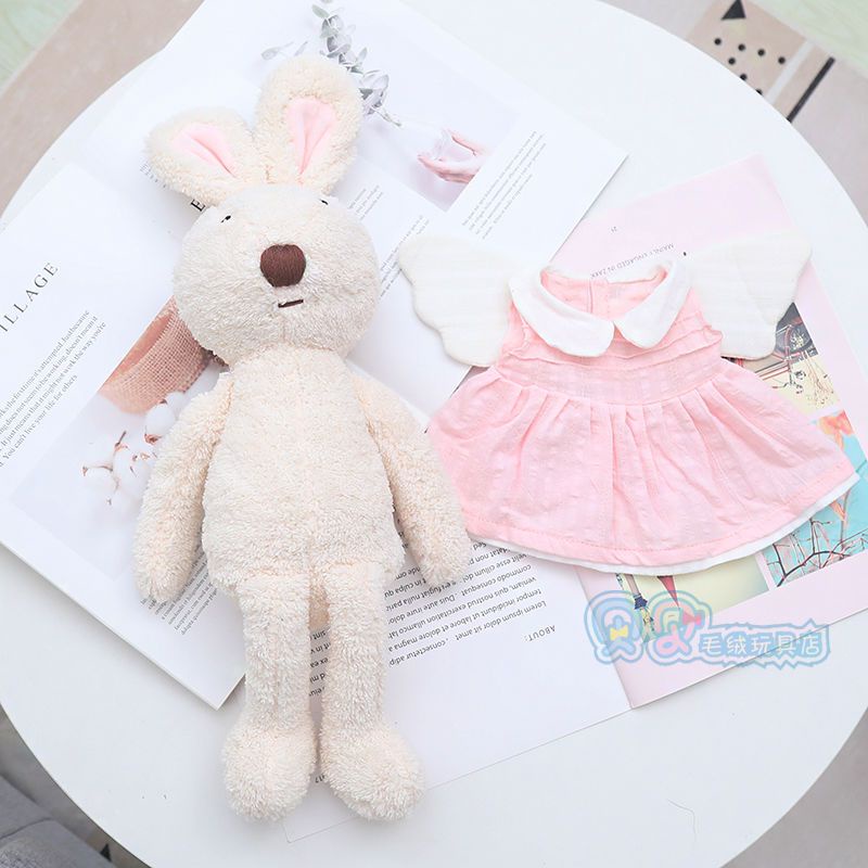 Búp Bê Nhồi Bông Hình Thỏ Đang Ngủ Dễ Thương