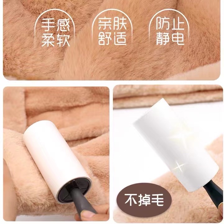 Mũ lạnh nữ khăn quàng cổ găng tay có mũ trùm đầu đáng yêu ấm áp len ba mảnh mùa đông 8.17