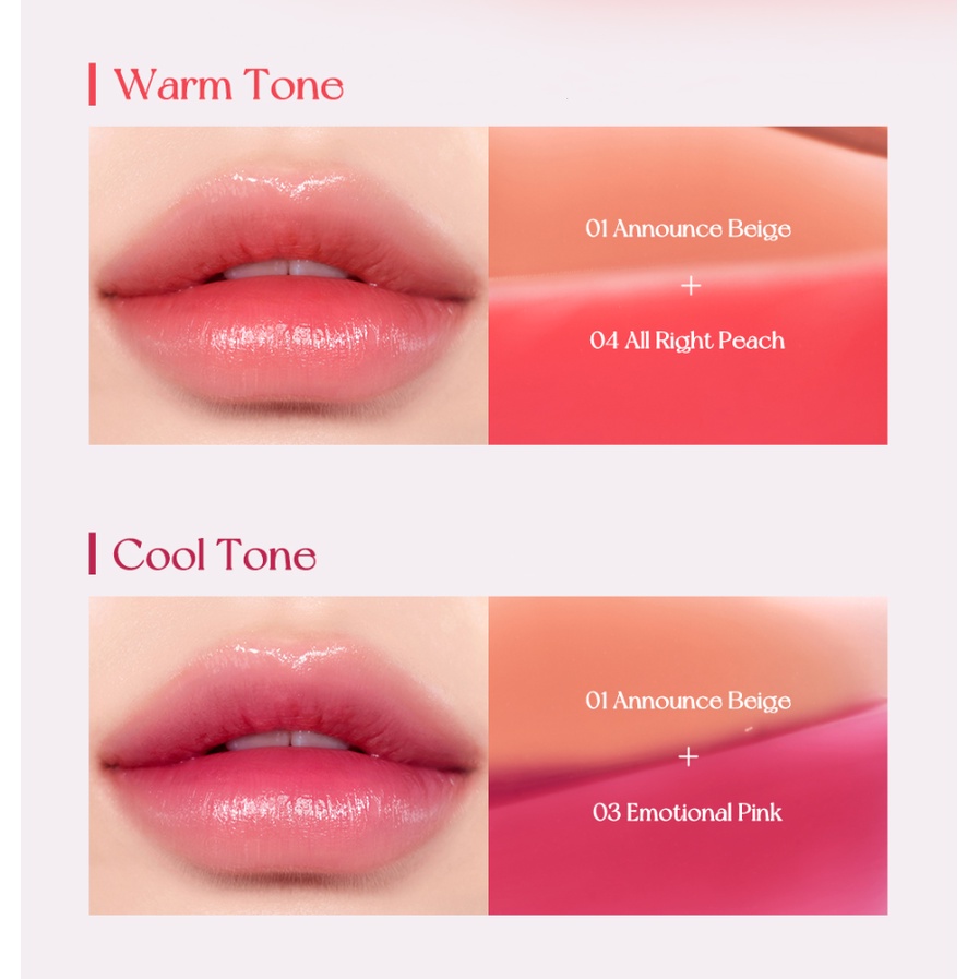 Son Tint Peripera 3.7g 6 Màu Tùy Chọn