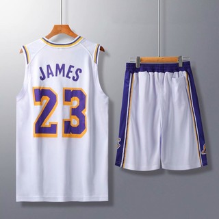 Bộ áo quần bóng rổ los angeles lakers số 23 james
