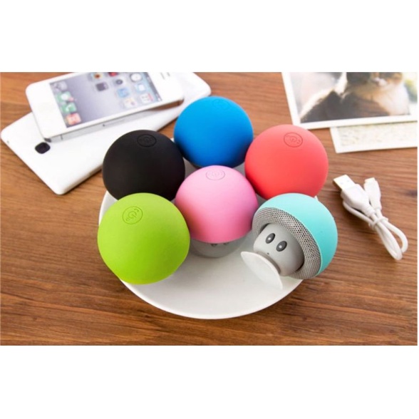 Loa Bluetooth Không Dây Mini Chống Nước Hình Cây Nấm Cho Điện Thoại / Máy Tính Xiaomi