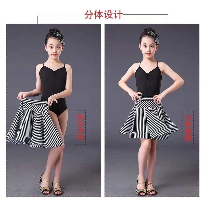 Đầm Khiêu Vũ Latin Hai Dây 3.24 Xinh Xắn Cho Bé Gái
