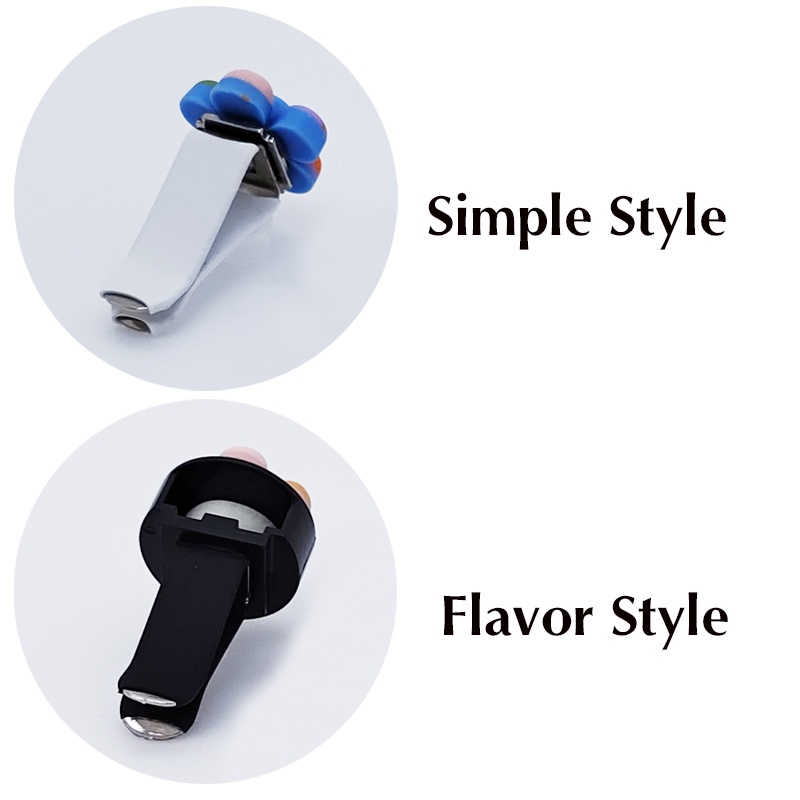 Kẹp Khuếch Tán Hương Thơm Gắn Máy Điều Hòa Xe Hơi Màu Nâu Cổ Điển