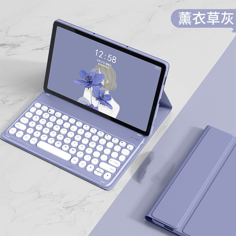 Ốp Lưng Có Bàn Phím Bluetooth Không Dây Cho Lenovo Xiaoxin Pad 11 10.6 2022 Pro 12.6 Pad Plus 11.5 Pro 11 M10 Plus