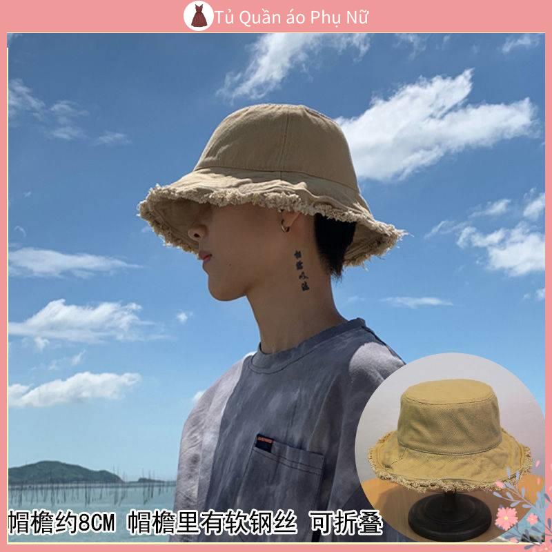 Ch t L Ng cao N Néket N M C A Ng D N Mũ ngư dân Viền Lông Thời Trang Đường Phố Nhật Bản Giản Dị Đa Năng Phong Cách Mùa Hè Cho Nam