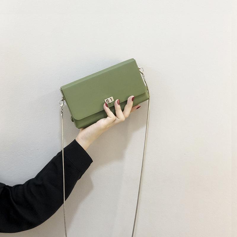 Túi Đeo Chéo Hình Vuông Cỡ Nhỏ Phong Cách Phương Tây Thời Trang Cho Nữ