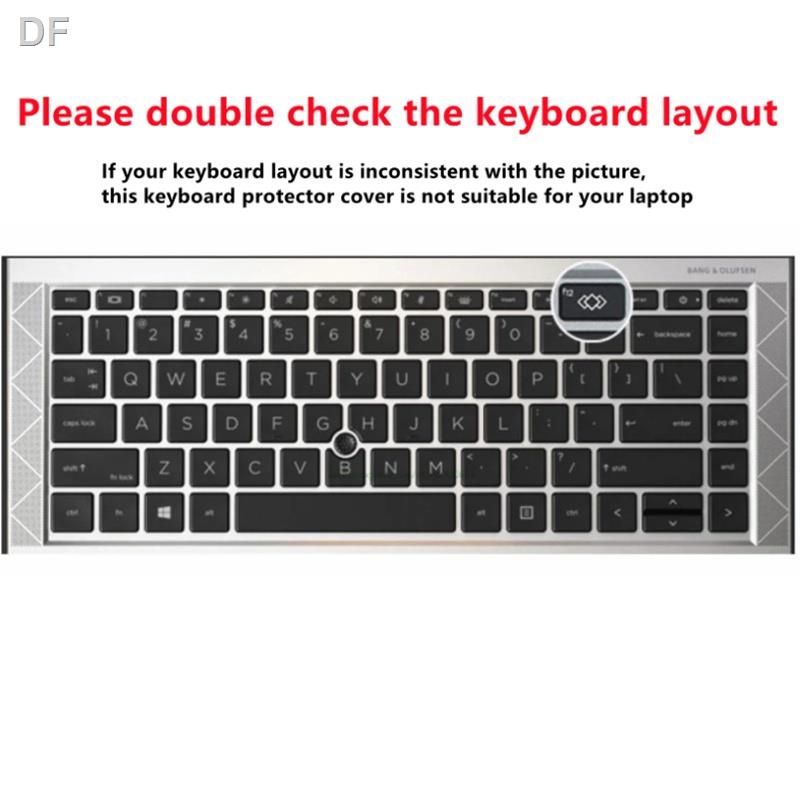 ✨Miếng Dán Bảo Vệ Bàn Phím Bằng Silicon Mềm Siêu Mỏng Cho Laptop 14 Inches Hp Elitebook 840 / 845 G7