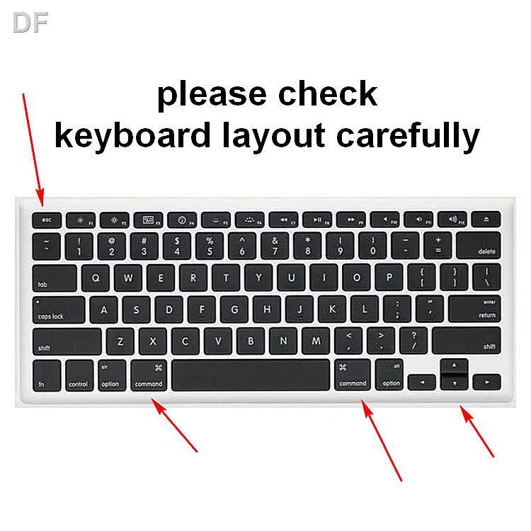 ✨Ốp Bảo Vệ Bàn Phím Máy Tính Macbook Air 13 '' 15 '' A1466 A1369 A1278 A1286 A1502 A1425 A1398 17 ''